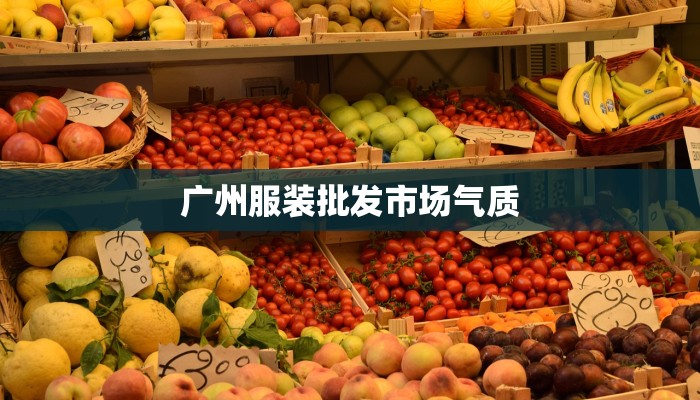 广州服装批发市场气质