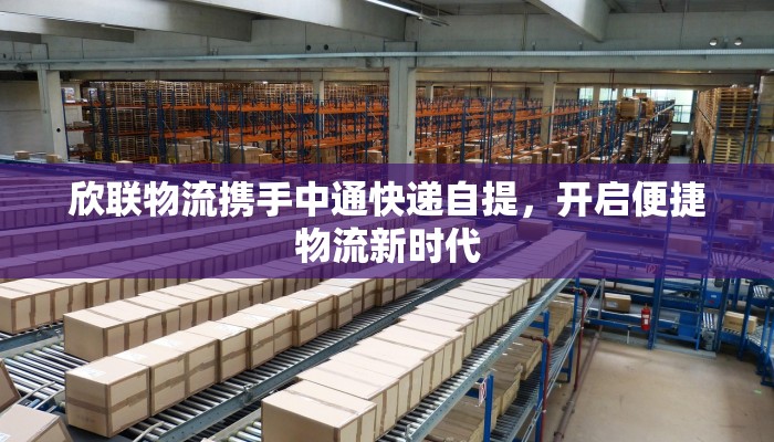 欣联物流携手中通快递自提，开启便捷物流新时代